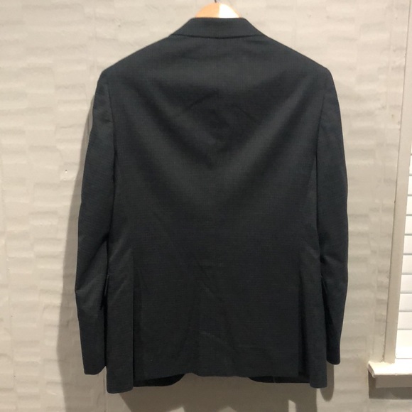 Charcoal Grid Print Blazer by Banana Republic - Picture 5 of 6